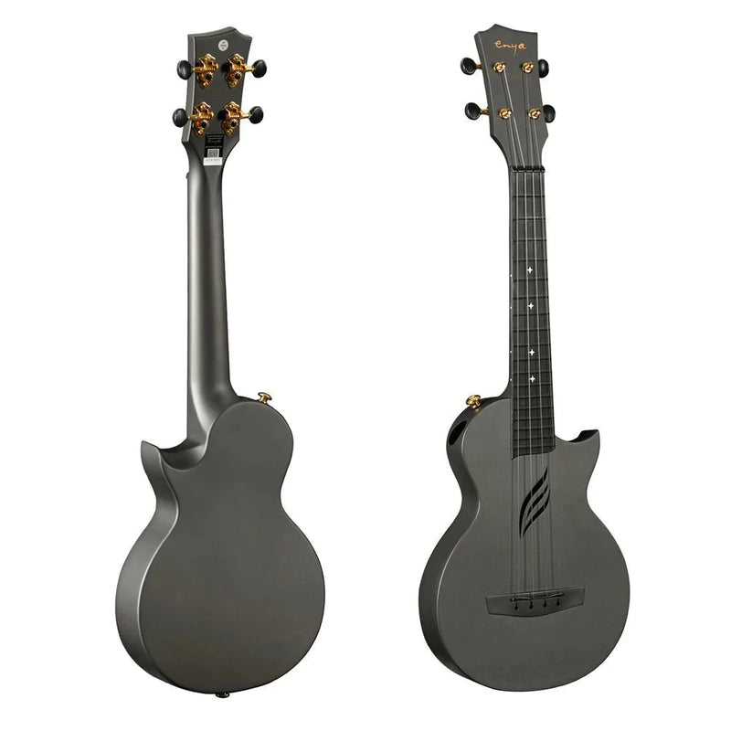 Enya Nova U Carbon Soprano Ukulele - Black
