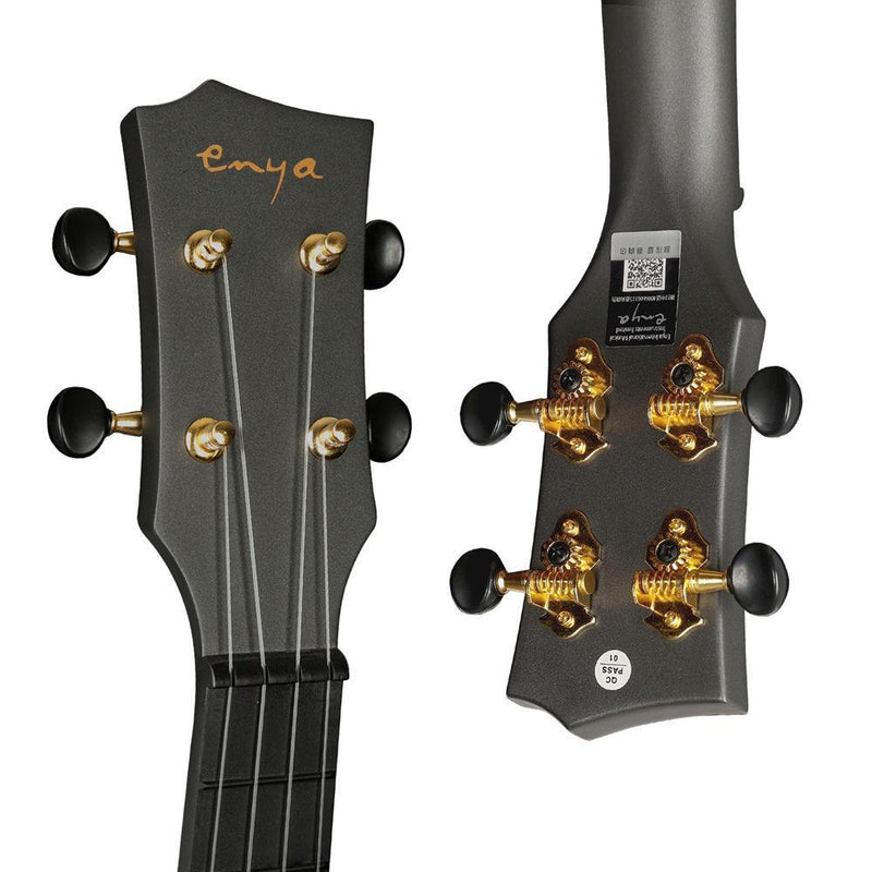 Enya Nova U Carbon Soprano Ukulele - Black