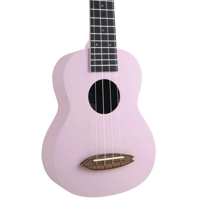 Bondi Surf Soprano Mahogany Ukulele Lit Kit Spirit Purple