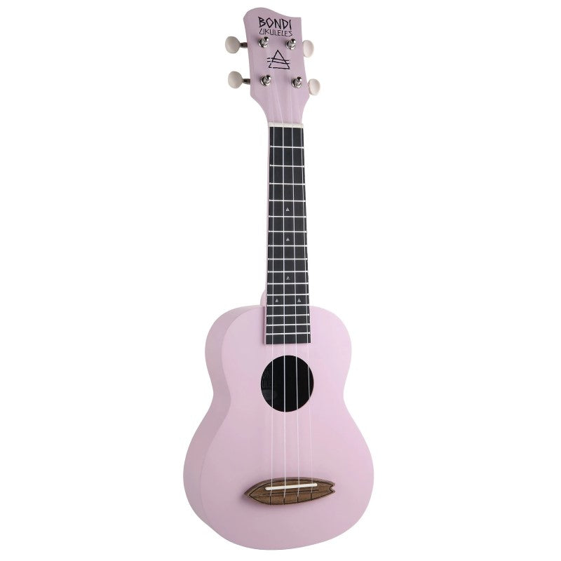 Bondi Surf Soprano Mahogany Ukulele Lit Kit Spirit Purple