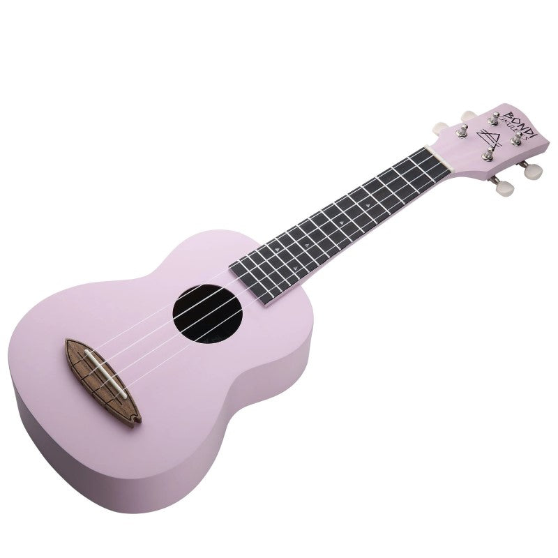 Bondi Surf Soprano Mahogany Ukulele Lit Kit Spirit Purple