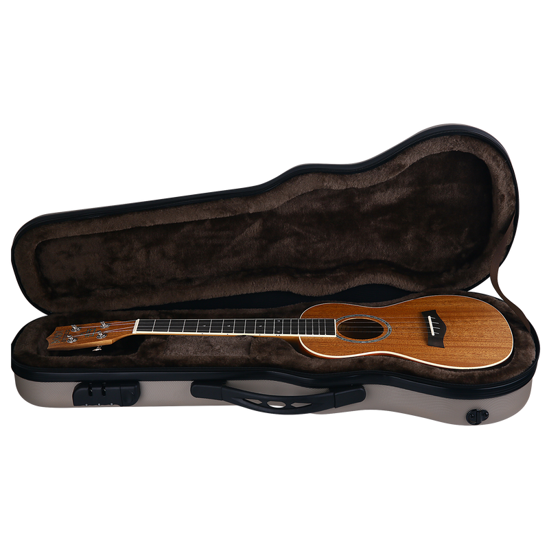 Bondi Shock-Rock Concert Ukulele Hard Case - Gold