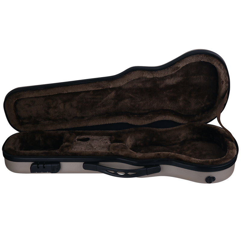 Bondi Shock-Rock Tenor Ukulele Hard Case - Gold