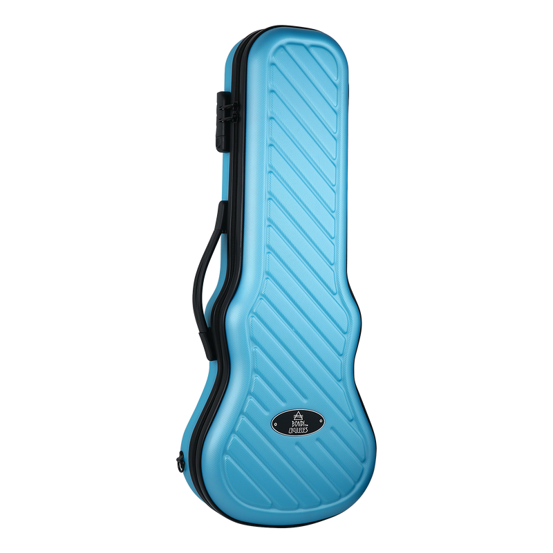 Bondi Shock-Rock Tenor Ukulele Hard Case - Blue