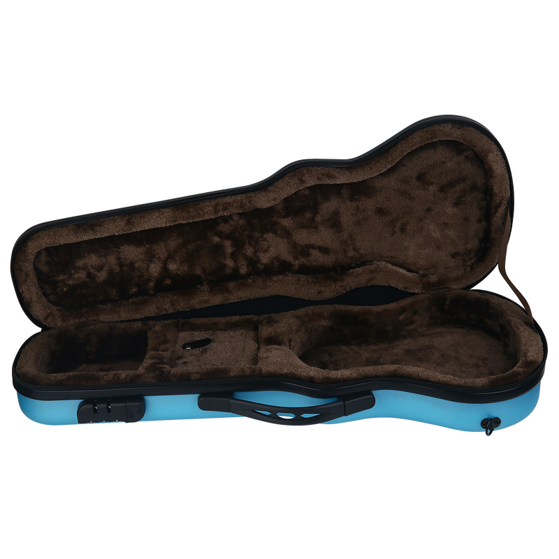 Bondi Shock-Rock Tenor Ukulele Hard Case- Black