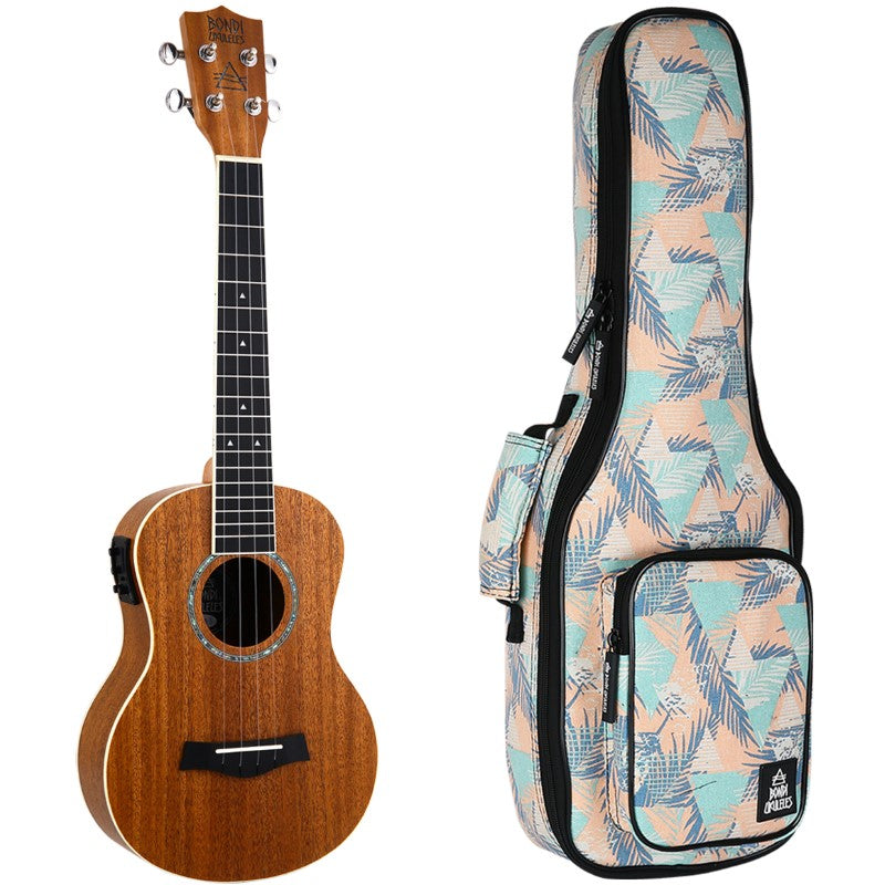 Bondi Arcadia Mahogany Tenor Electric Ukulele Left Handed