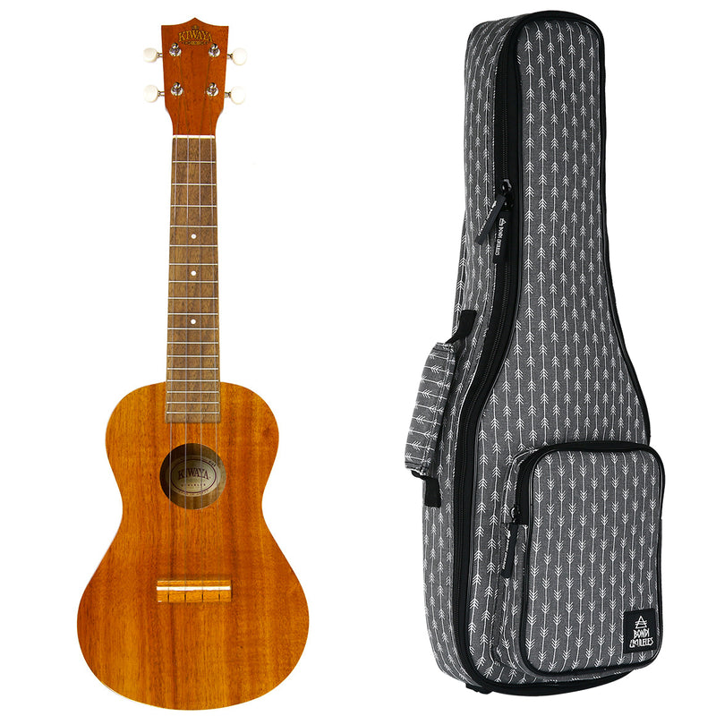 Kiwaya Eco Series Hawaiian Koa Concert Ukulele KC-5G