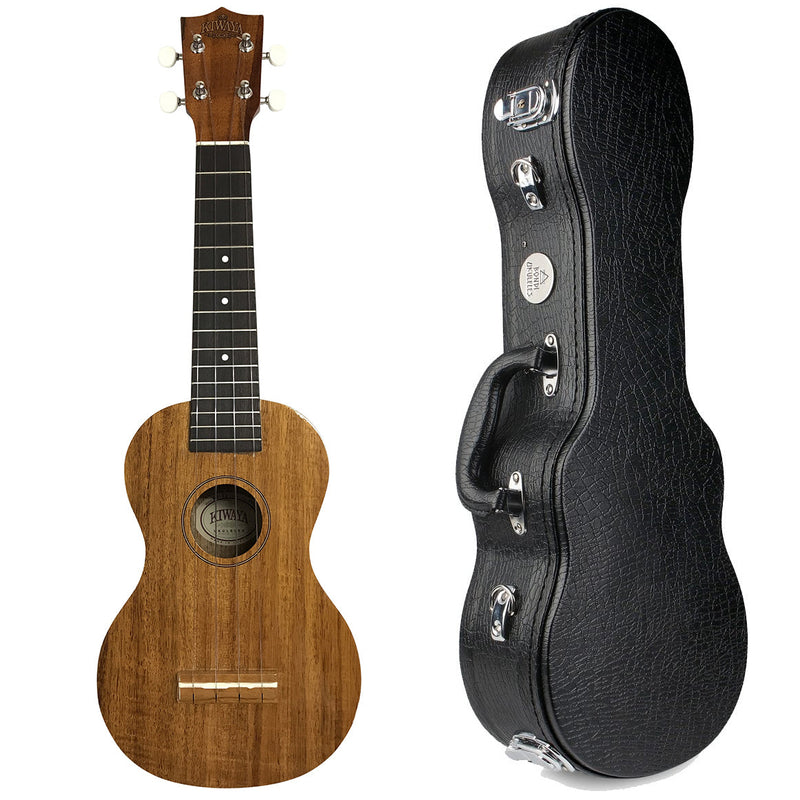 Kiwaya Eco Series Hawaiian Koa Soprano Ukulele KS-5G