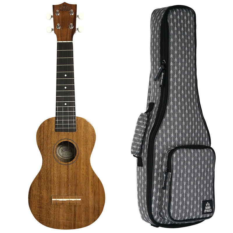 Kiwaya Eco Series Hawaiian Koa Soprano Ukulele KS-5G