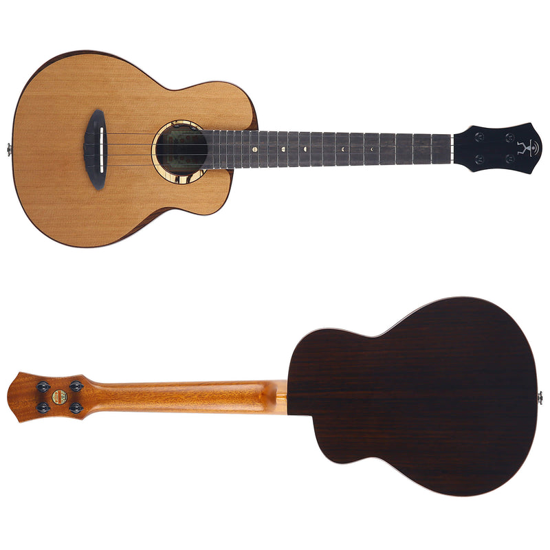 aNueNue Cedar Bird Tenor Electric Ukulele UT214E