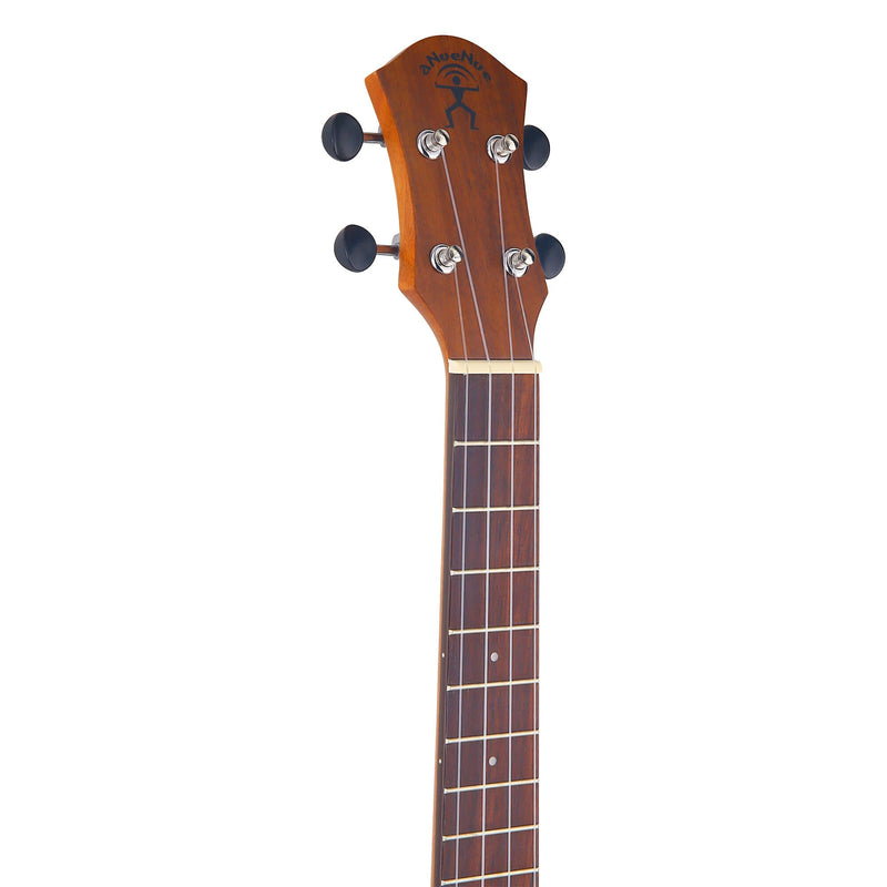 aNueNue Hawaiian Dream Solid Mahogany Tenor Electric Ukulele T3E