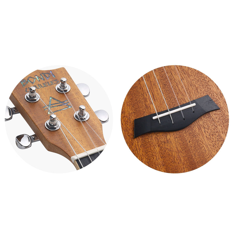 Bondi Arcadia Mahogany Baritone Ukulele Left Handed