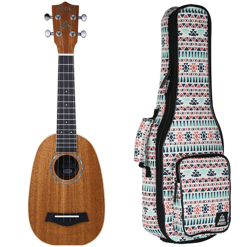 Bondi Arcadia Mahogany Soprano Pineapple Ukulele