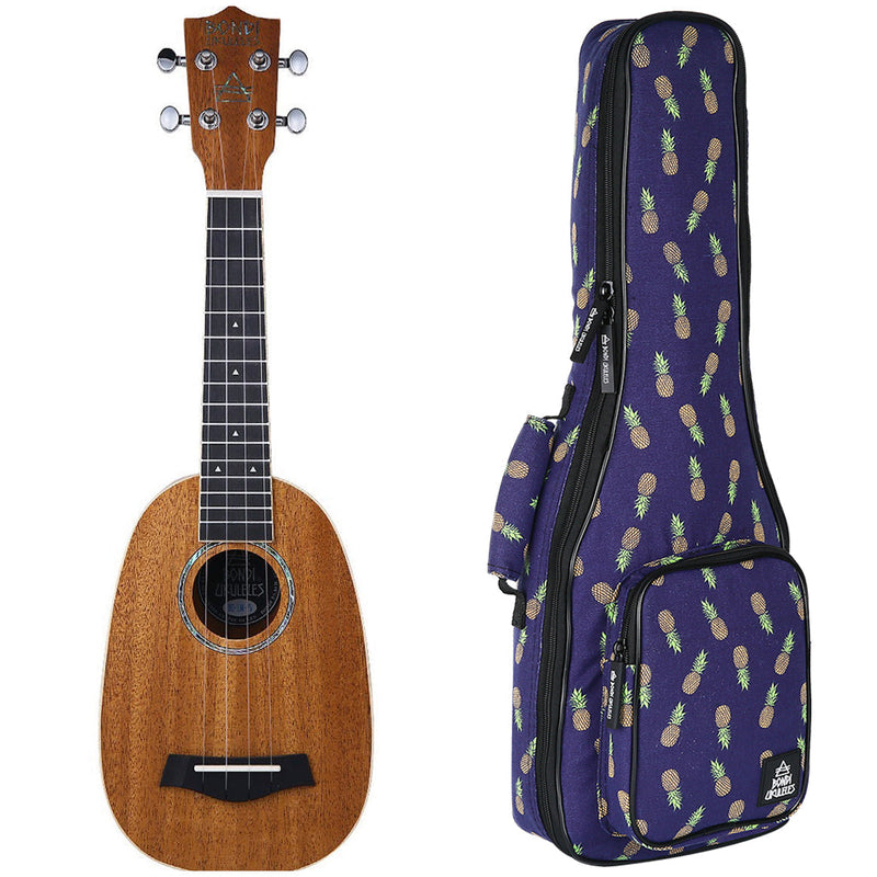 Bondi Arcadia Mahogany Soprano Pineapple Ukulele