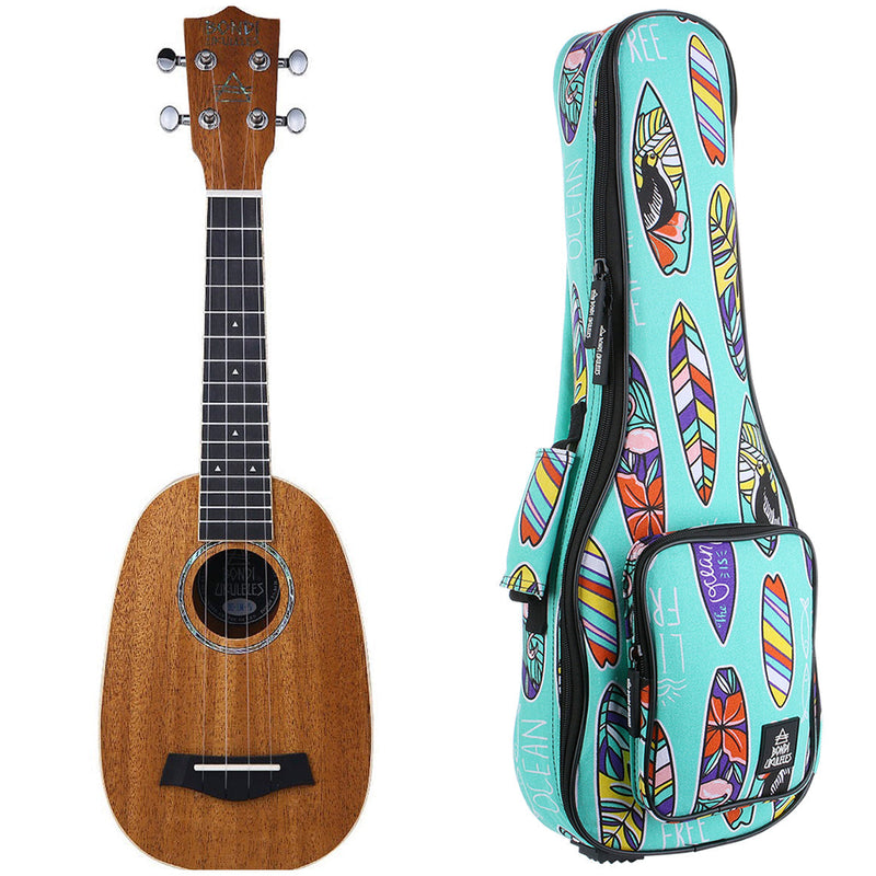 Bondi Arcadia Mahogany Soprano Pineapple Ukulele