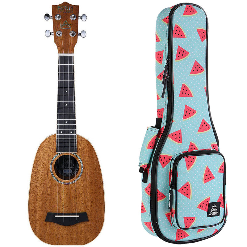 Bondi Arcadia Mahogany Soprano Pineapple Ukulele