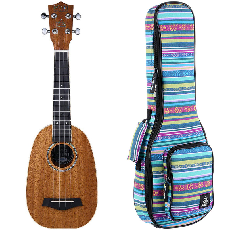 Bondi Arcadia Mahogany Soprano Pineapple Ukulele