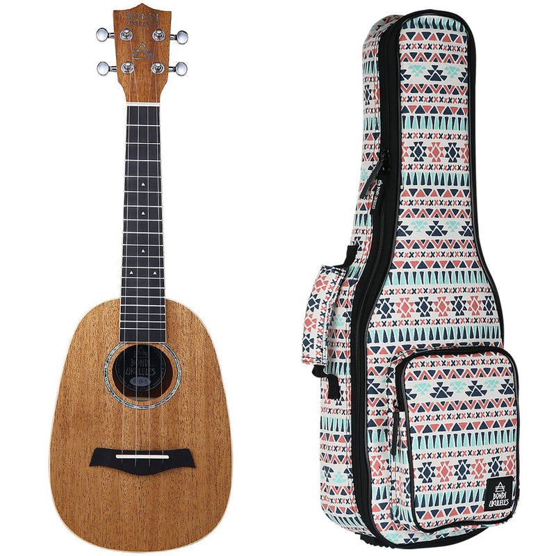 Bondi Arcadia Mahogany Tenor Pineapple Ukulele Left Handed