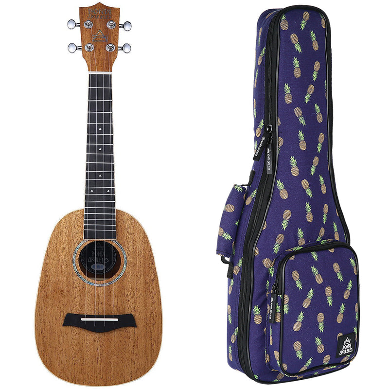 Bondi Arcadia Mahogany Tenor Pineapple Ukulele Left Handed