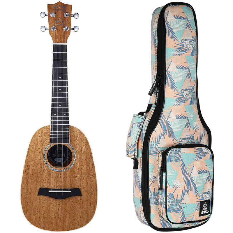 Bondi Arcadia Mahogany Tenor Pineapple Ukulele Left Handed