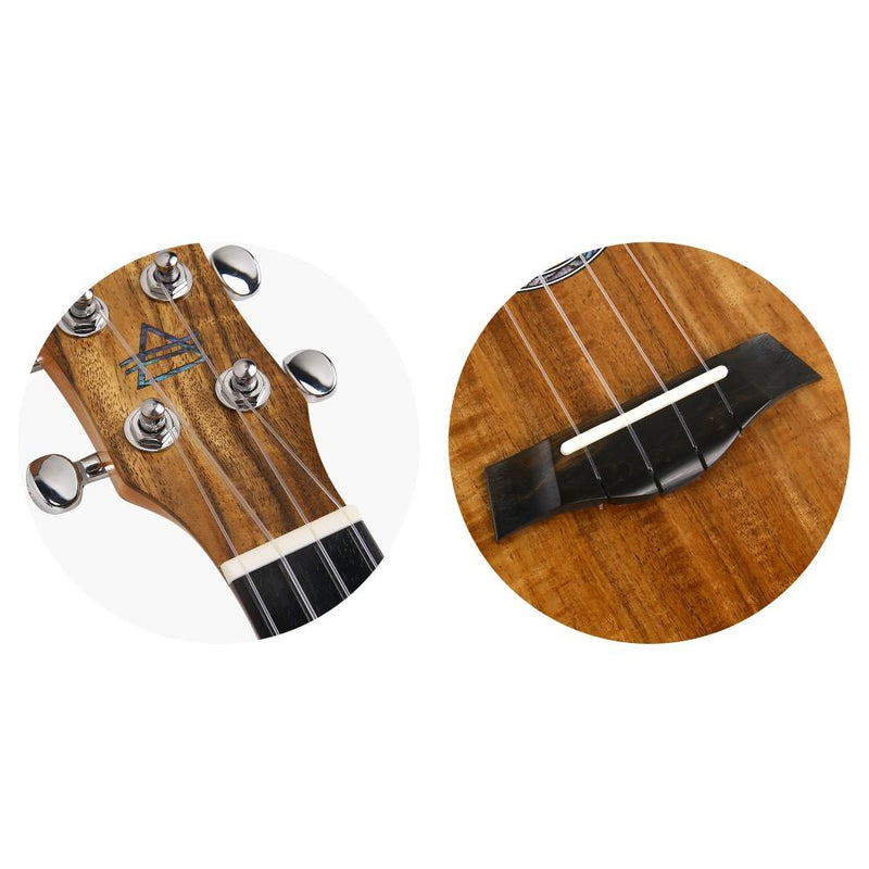 Bondi Ripple Koa Concert Electric Ukulele