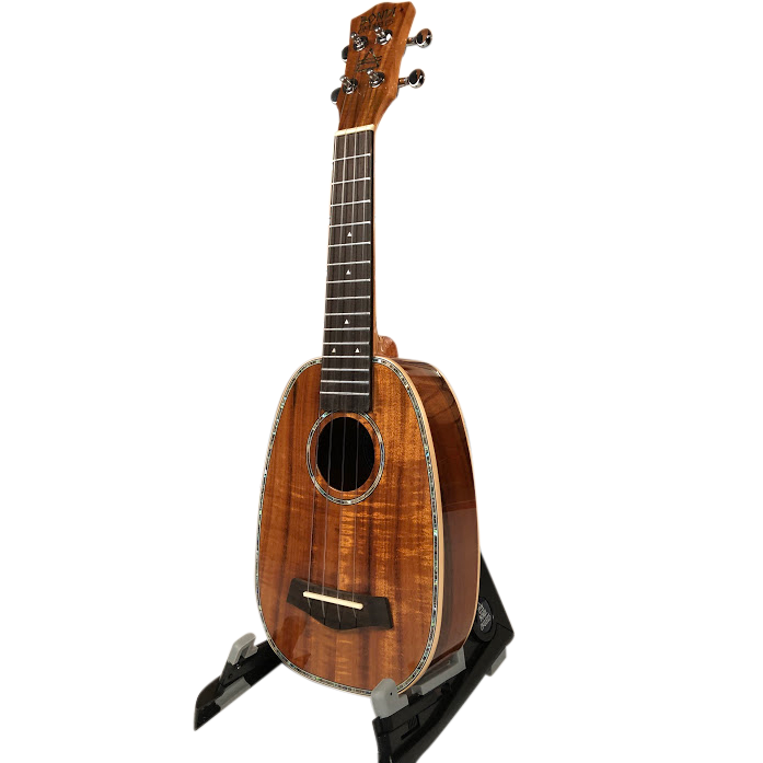 Bondi Ripple Koa Pineapple Soprano Ukulele