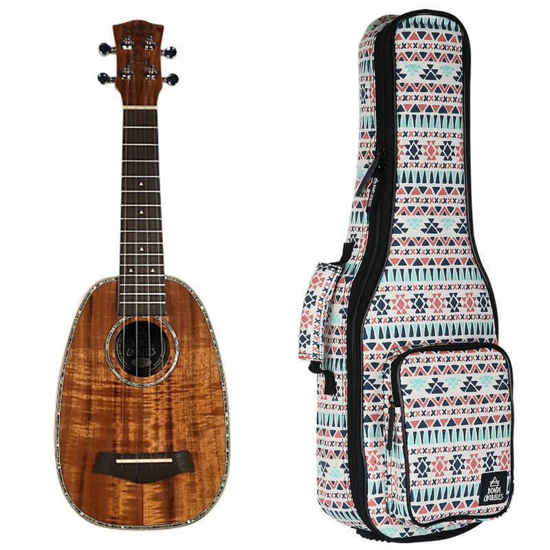 Bondi Ripple Koa Pineapple Soprano Ukulele