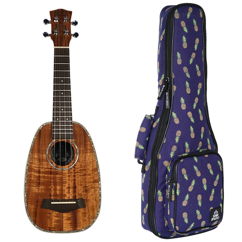 Bondi Ripple Koa Pineapple Soprano Ukulele