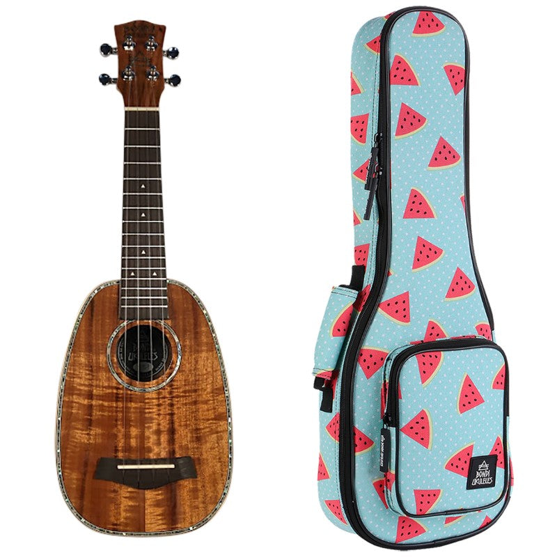 Bondi Ripple Koa Pineapple Soprano Ukulele