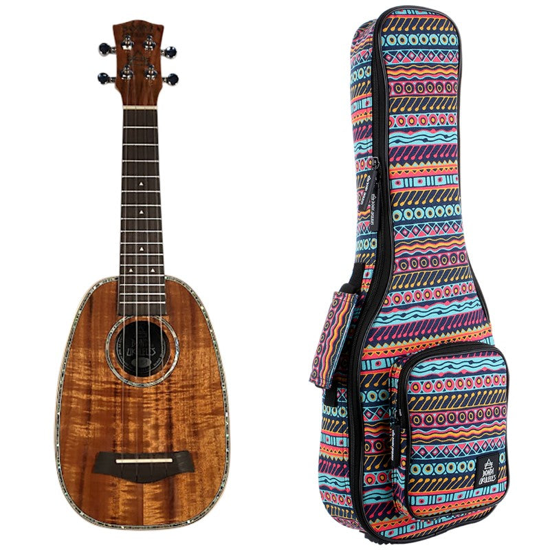 Bondi Ripple Koa Pineapple Soprano Ukulele