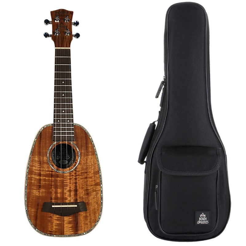 Bondi Ripple Koa Pineapple Soprano Ukulele