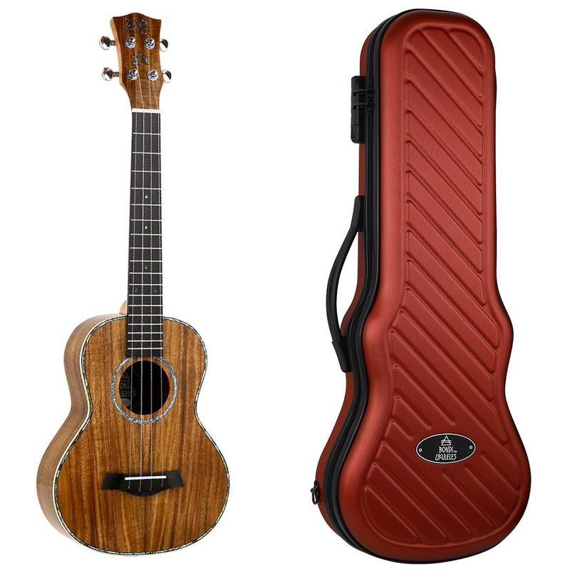 Bondi Ripple Koa Tenor Ukulele Left-Handed