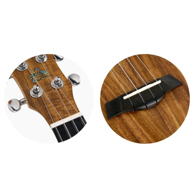 Bondi Ripple Koa Tenor Ukulele Left-Handed