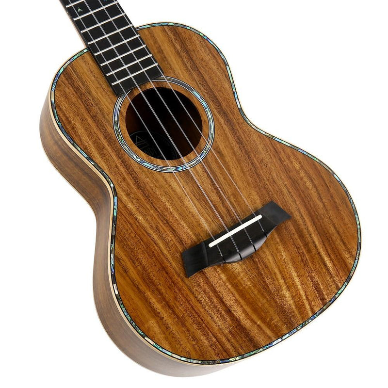 Bondi Ripple Koa Tenor Electric Ukulele Left-Handed