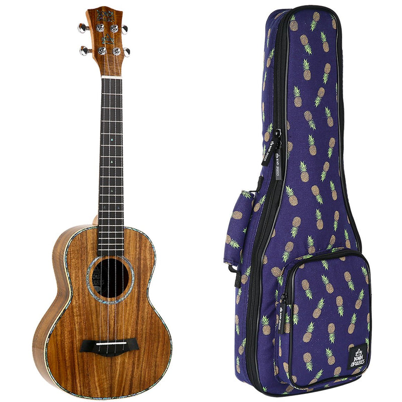 Bondi Ripple Koa Tenor Electric Ukulele Left-Handed