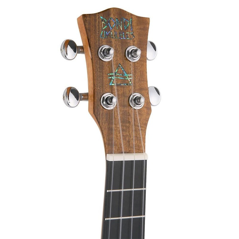 Bondi Ripple Koa Tenor Electric Ukulele Left-Handed