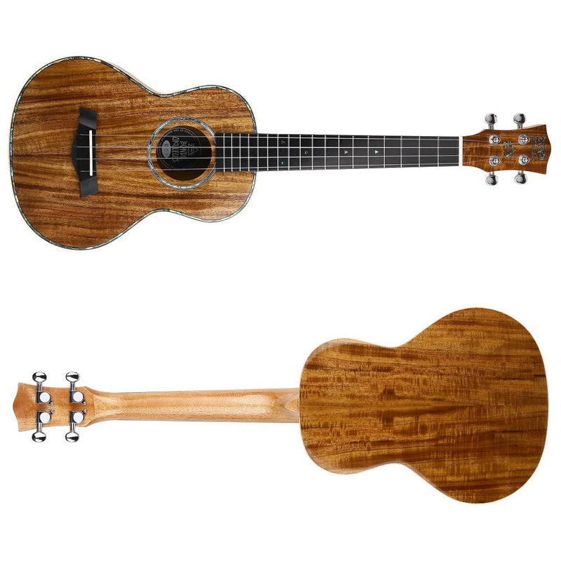 Bondi Ripple Koa Tenor Electric Ukulele Left-Handed