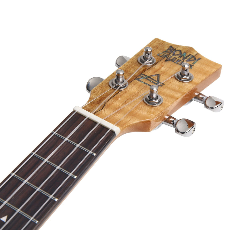 Bondi Spalted Maple Concert Electric Ukulele Left Handed