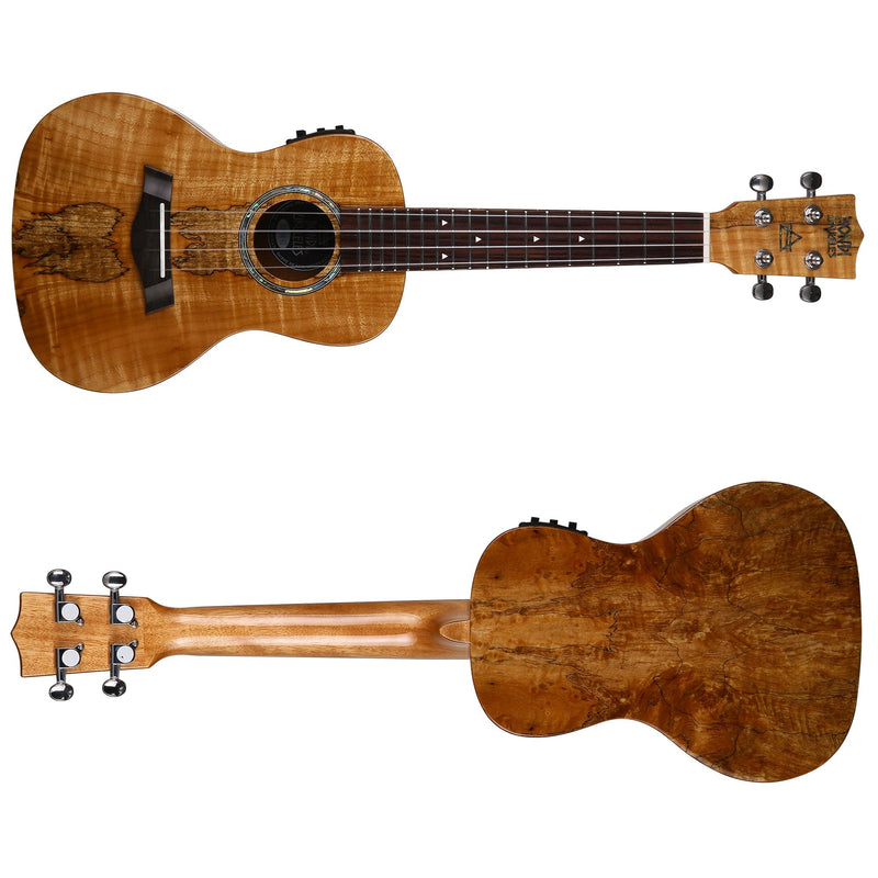 Bondi Spalted Maple Concert Electric Ukulele Left Handed