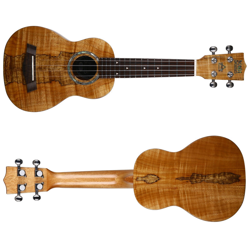 Bondi Spalted Maple Soprano Ukulele