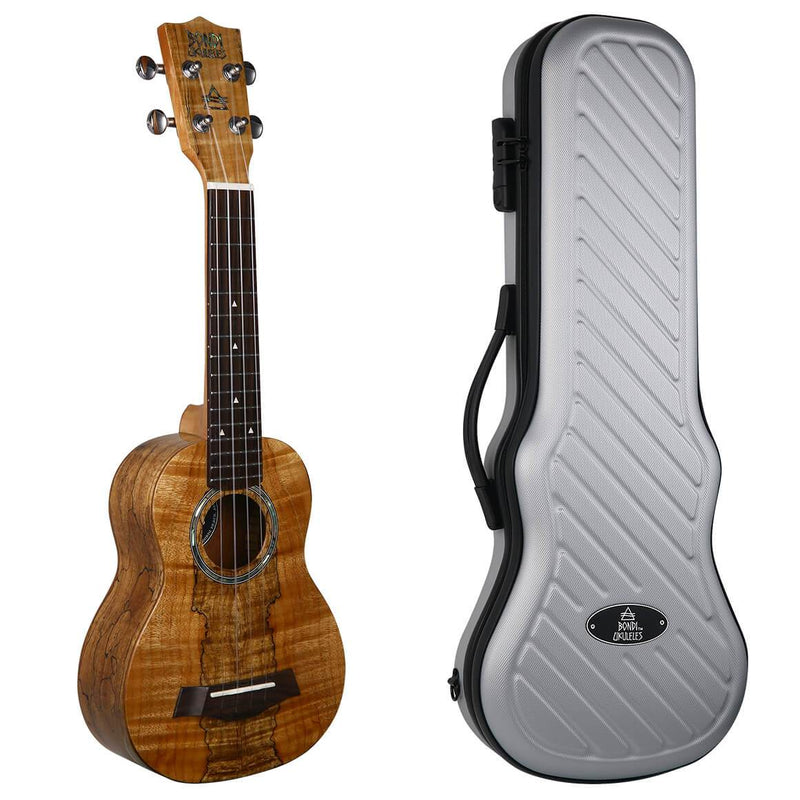 Bondi Spalted Maple Tenor Electric Ukulele