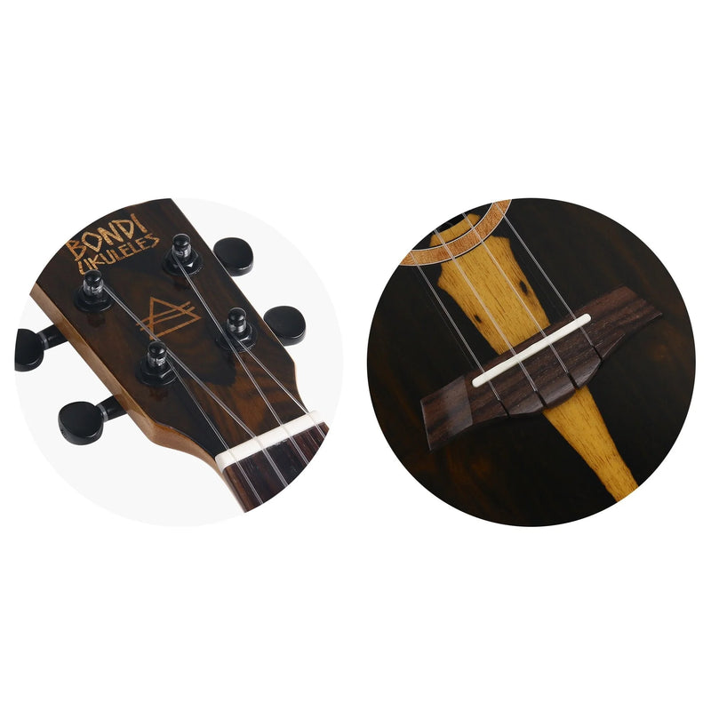 Bondi Sundance Ziricote Concert Electric Ukulele