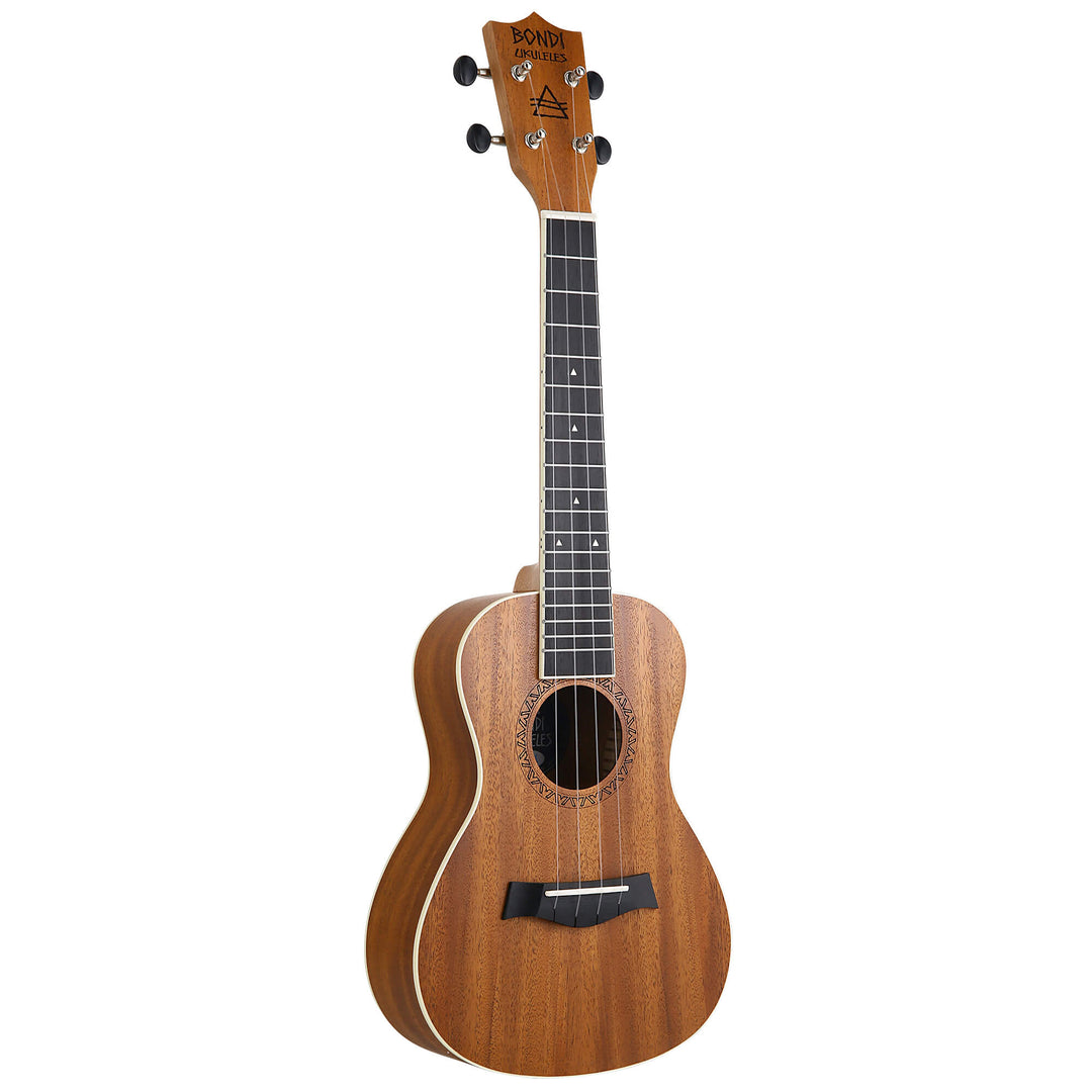 UKULELE ロングボード Kmise Tenor Ukulele,8 String Mahogany Wood Musical Instrument for