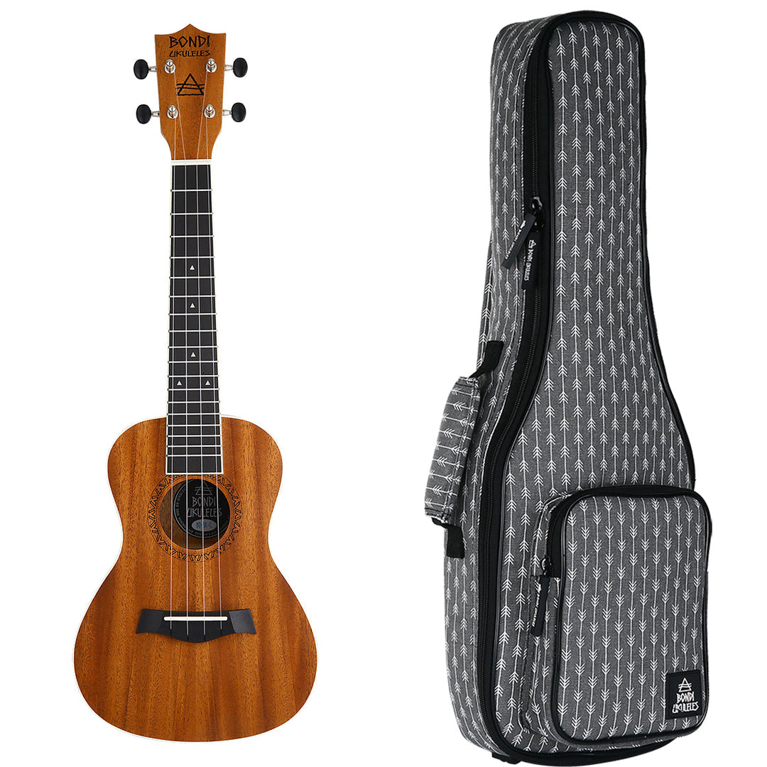 Arcadia Mahogany Concert Ukulele Bundle - Bondi Ukuleles