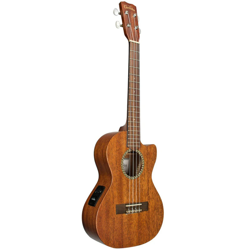 Cordoba 20TM-CE Mahogany Cutaway Tenor Electric Ukulele