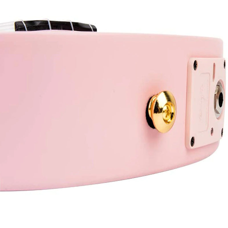 Enya Nova U Carbon Concert Pink Electric Ukulele