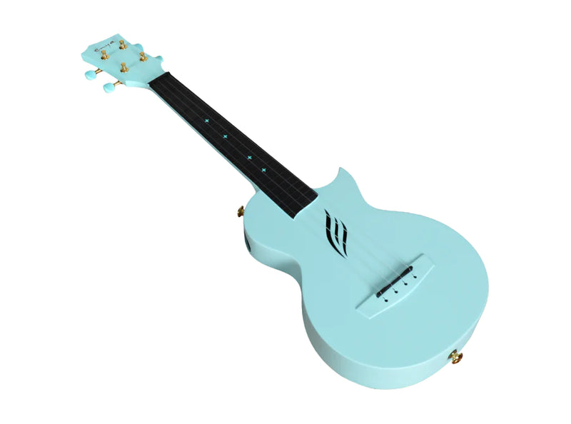 Enya Nova U Carbon Concert Ukulele - Blue