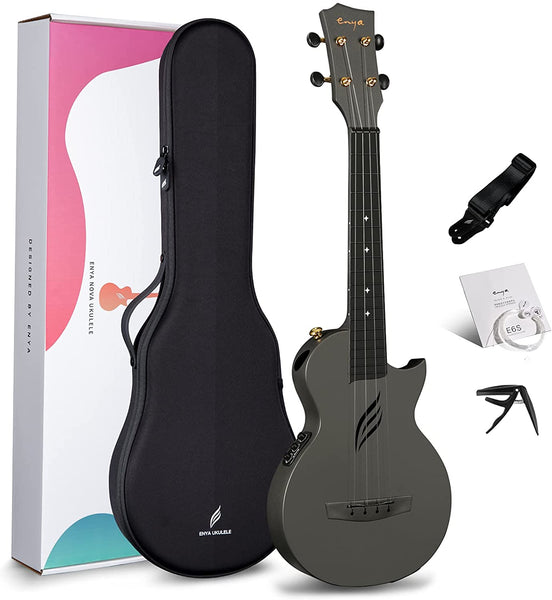ENYA UKULELE アコースティックウクレレ ブラック enya-enya-nova-u-carbon-