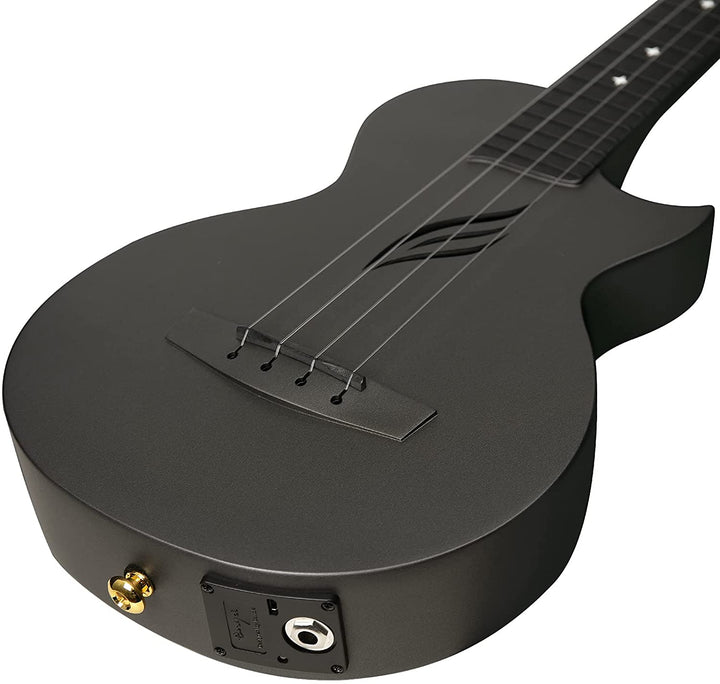 Enya Nova U Carbon Concert Ukulele - Electric - Black – Bondi Ukuleles