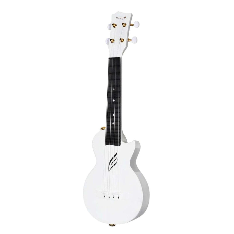 Enya Nova U Carbon Concert Ukulele - White